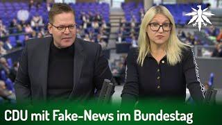 CDU mit Fake-News im Bundestag | DHV-News # 444