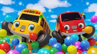 Finger Family | Animal Family Bus Song! Car SongsLearn Colors-Imagine Kids Songs & Nursery Rhymes