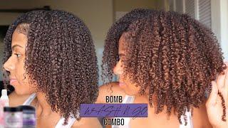 Another BOMB Wash & Go Combo for Type 4 Hair..DEFINITION GOING CRAZY YA'LL 