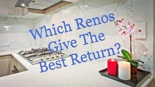 Which Renovations Give The Best Return