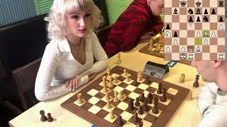 Chess with woman candidate master Lada Ilyina