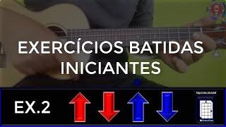 Batidas para Ukulele 4 Exercícios para INICIANTES   [DICAS UKFT]