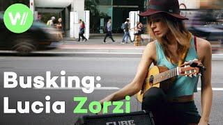 Lucia Zorzi tem um trabalho autoral sobre sua vida | Buscando Buskers em São Paulo