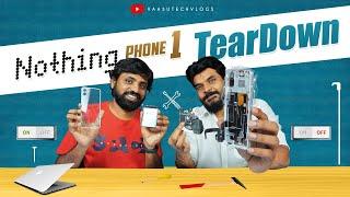 Nothing Phone (1) Teardown, What's In Side A Semi-transparent Design Phone || In Telugu ||