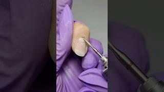 Russian manicure process