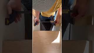Wood Shelf Cap #woodworking #wood #woodwork #carpenter #shelves #clamp #joinery #diy #tips #maker