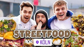 ALLES ESSEN auf dem STREETFOOD FESTIVAL in KÖLN mit DAVE und MAX