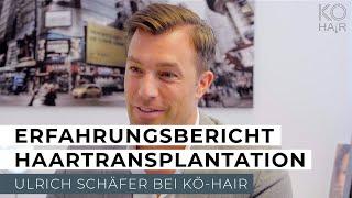 Ergebnis einer Haartransplantation nach FUE-Methode bei KÖ-HAIR - Ulrich Schäfer (Prinz Ulrich)