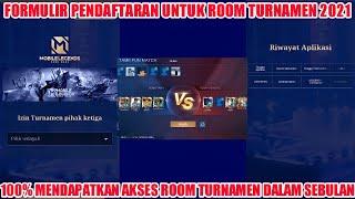 CARA MEMBUAT ROOM TURNAMEN MOBILE LEGENDS 2021