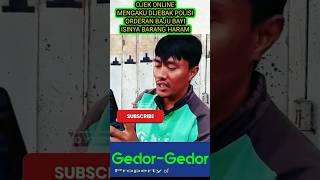 Ojek online mengaku dijebak polisi,orderan baju bayi isinya#shortvideos #ojekonline #viralvideos