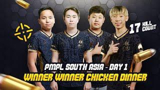 PMPL SA Day 1 Match 1 Highlights │ IHC Esports │ Chicken Dinner 17 Kills