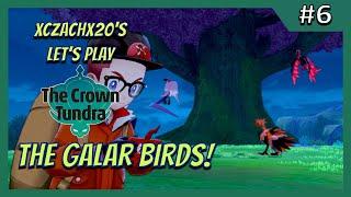 The Galar Bird take flight! | XcZachX20's Let's Play Crown Tundra #6 | Pokémon Sword and Shield