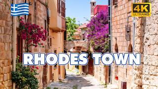 RHODES TOWN, Greece : A Complete Walking Tour | Medieval Old Town & Beaches