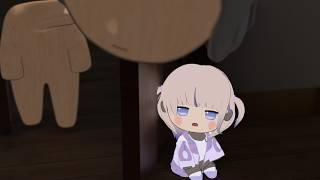 Hajime is too scared to stop screaming.【轟はじめ/ホロライブ切り抜き】【3Dアニメ】