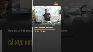 Cá nục kho nghệ| Cùng Cháu Vào Bếp