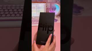 Galaxy Z Flip 4 unboxing  new Samsung ZFlip4  aesthetic flip phone