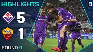 FIORENTINA-ROMA 5-1 | HIGHLIGHTS | Another big win for the Viola! | Serie A 2024/25