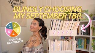 Blindly choosing my SEPTEMBER TBR