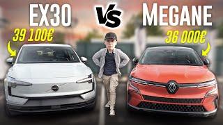 Volvo EX30 VS Mégane e-tech - QUEL EST LE MEILLEUR CHOIX ?