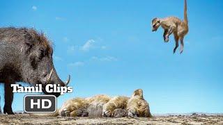 The Lion King (2019) - Simba Meets Timon and Pumbaa Tamil Scene [8/19] | MovieClips Tamil