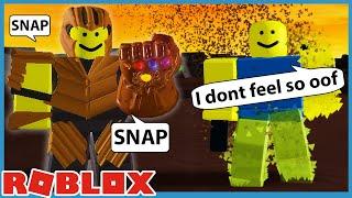 Becoming Thanos in Roblox... I Don't Feel So Oof...