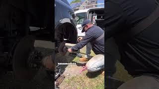 Part1)  “THE REAR WHEEL HUB FROM HELL!” #AutoRepair #MechanicLife #MobileMechanic #WrenchLife