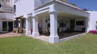Unique & spacious townhouse in urbanization next to the bull ring of Puerto Banus, Marbella, Spain