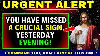 God's Urgent Msg: "A SERIOUS SIGN ABOUT YOUR LIFEGod SaysGod Message Today~ Gods Message NowEP-63