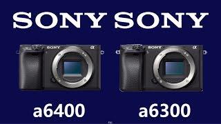 Sony Alpha a6400 vs Sony Alpha a6300