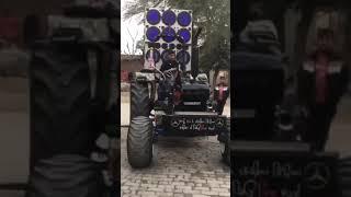 Farmtrac full modified tractor and Big music system