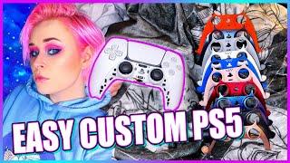 Quick and EASY PS5 custom controller mod for BEGINNERS