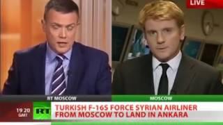 BREAKING NEWS: Turkish F16 FIGHTER JETS Intercept & FORCE down Syrian Airliner [SUSPICIOUS