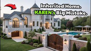 KAREN BREAKS INTO My Inherited House and Claims SHE SOLD IT?! Police ARREST Her on the Spot!