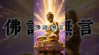 佛說：無言