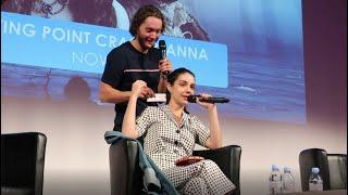 Adelaide Kane and Toby Regbo play a game