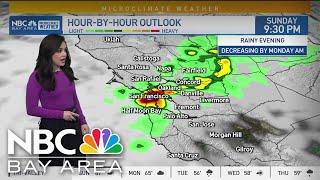 Bay Area forecast: Rainy evening