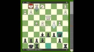 Fiol - Capablanca, Jose Raul, (0-1) || Habana 1901 @chessbuddies