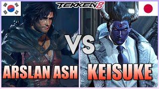 Tekken 8 ▰ Arslan Ash (Clive) Vs Keisuke (Ranked #1 Kazuya) ▰ Epic Ranked Matches!