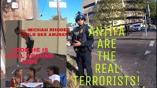 PROOF Antifa Are Coward Liars About Robert West Being Wanted