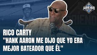 RICO CARTY CUENTA ANECDOTAS E HISTORIAS, HACE RANKING DE BATEADORES DERECHOS Y ACLARA GRANDES MITOS