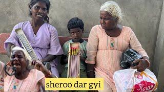 raju aur sheroo ki Diwali shopping  sheroo ke upar sap 