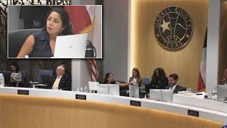 Commissioners court blowup with Lina Hidalgo leads to decorum call: 'Done taking your disrespect'