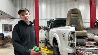 WE ARE BACK! Farm Ford F350 Ep: 3 Exhaust & Lights