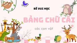 Con Gì Đây | Dạy Bé Học Bảng Chữ Cái | Tủ Sách Của Tôm