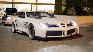 FAB Design Mercedes SLR McLaren Roadster Driving on the Road in Monaco !