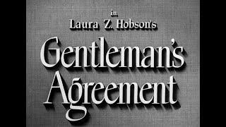 Gentleman's Agreement 1947 title sequence