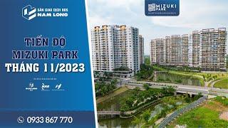 Tiến độ khu đô thị Mizuki Park tháng 11.2023 | Nam Long Group