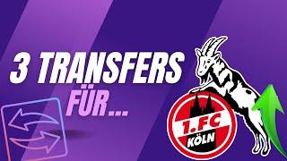 3 Transfers für den 1. FC Köln | Mit diesen Transfers zum Aufstieg