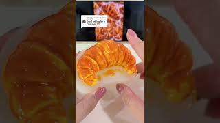 croissant taba squishy keychain #yoyosquishy #tabasquishy #fypusa #stressrelieftoys