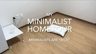 Minimalist hometour(minimalists are “rich”)